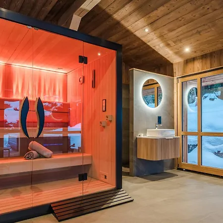 Luxury With Private & Wellness Area Megève