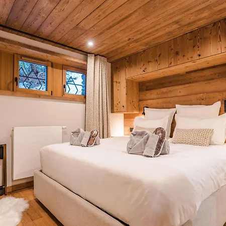 Luxury With Private & Wellness Area Horská chata Megève