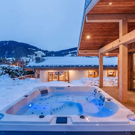 Luxury With Private & Wellness Area Megève