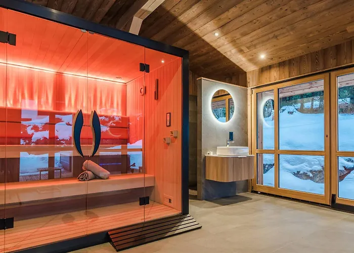 Luxury With Private & Wellness Area Megève