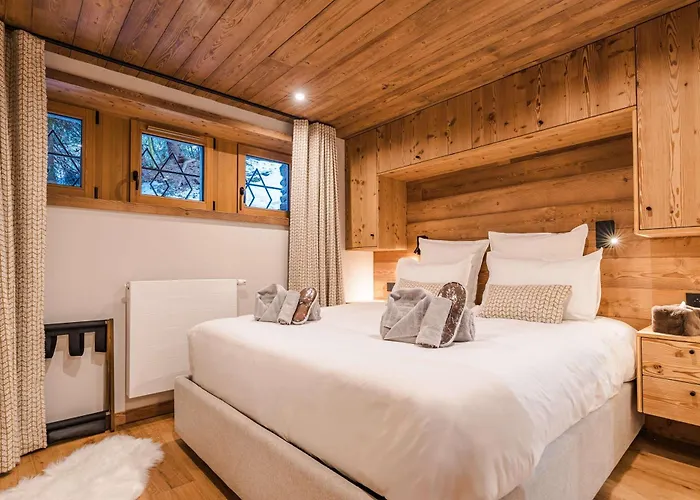 Luxury With Private & Wellness Area Horská chata Megève