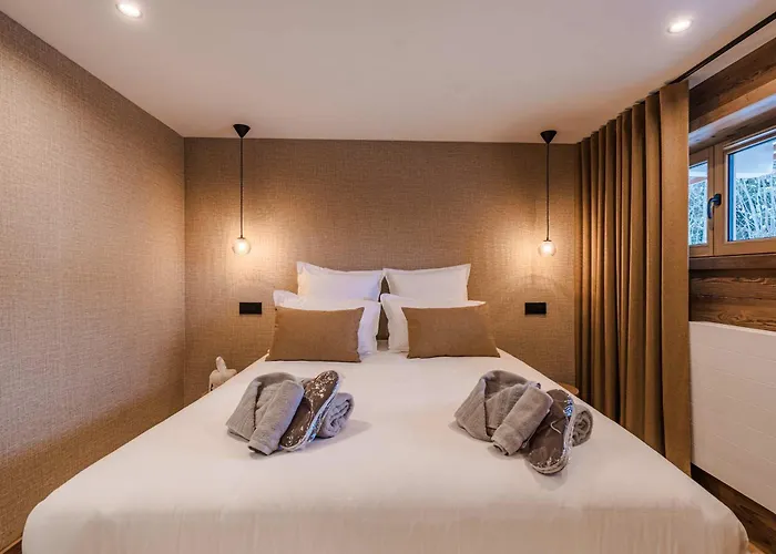 Luxury With Private & Wellness Area Horská chata Megève