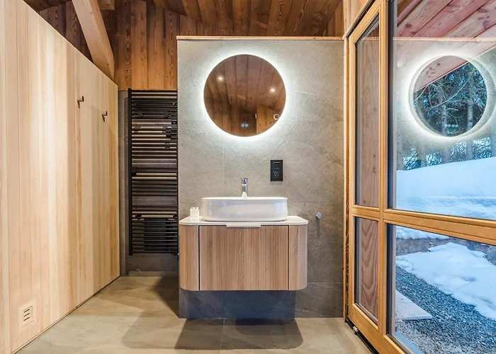 Horská chata Luxury With Private & Wellness Area Megève