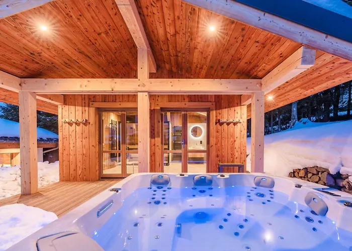 Luxury With Private & Wellness Area Megève